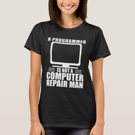 Software Engineer Computer Programmeur Computer Re T-shirt (Voorkant)