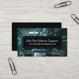 Software Engineer Cyber Security Visitekaartje