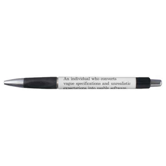 Software Engineer Definition Pen (Voorkant)