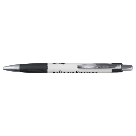 Software Engineer Definition Pen (Achterkant)