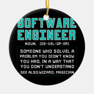Software Engineer Developer Definition Keramisch Ornament
