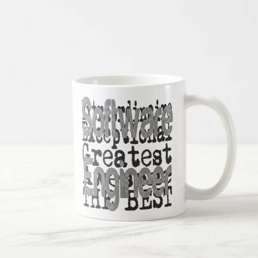 Software engineer extraordinaire koffiemok (Rechts)