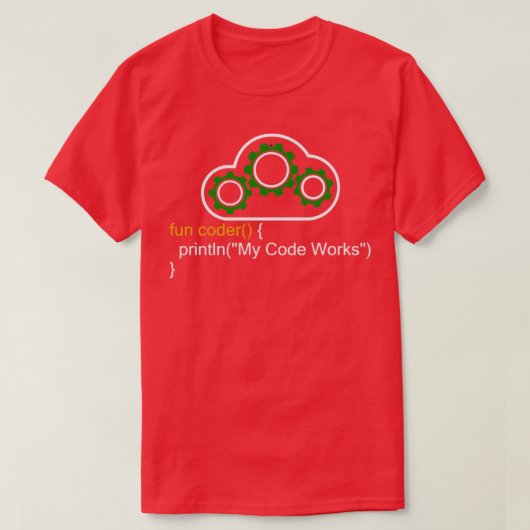 Software Engineer Kotlin programming Language Kotl T-shirt (Design voorkant)