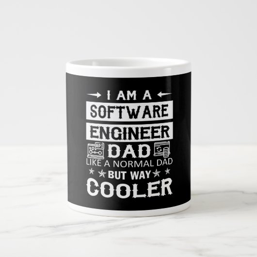 Software Engineer pa Extra Grote Beker (Voorkant)