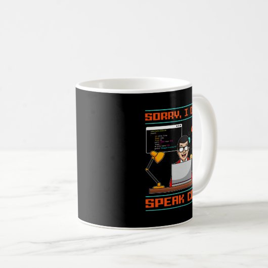 Software engineer programmeur ontwikkelingscode ne koffiemok (Voorkant rechts)