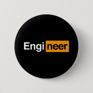 Software engineer ronde button 5,7 cm