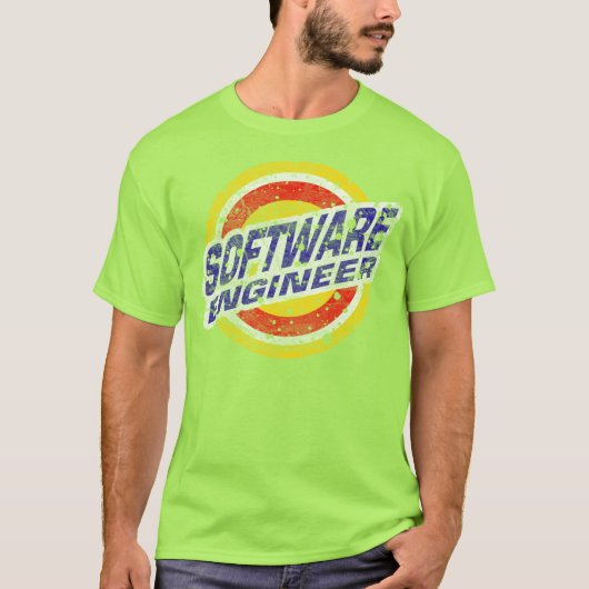 Software engineer t-shirt (Voorkant)