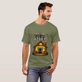 Software Engineer Thuis 127.0.0.1 T-Shirt (Voorkant volledig)