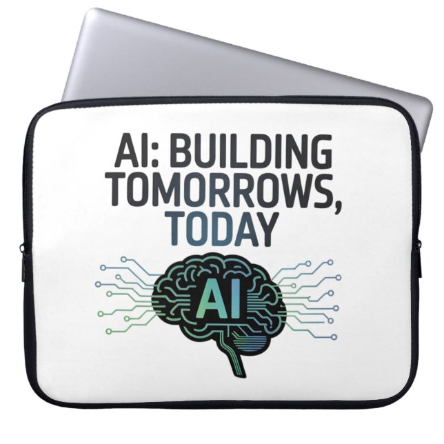 Software Engineering Automation Innovation Design Laptop Sleeve (Voorkant)