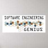 Software Engineering Genius Poster (Voorkant)