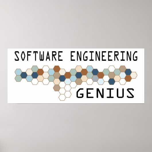 Software Engineering Genius Poster (Voorkant)