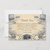 Software Engineering Graduation Bedankkaart (Voorkant)
