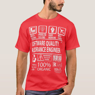 Software Quality Assurance Engineer MultiTasking C T-shirt
