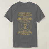 Software Quality Assurance Engineer We doen precis T-shirt (Design voorkant)