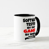 Software Tester van Day Gamer by Night Mok (Voorkant rechts)
