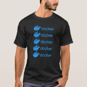 Software voor de codering van dockerengine ontwikk t-shirt (Voorkant)
