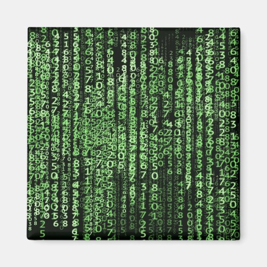 Software voor gegevensmatrix computerscherm magneet (Voorkant)