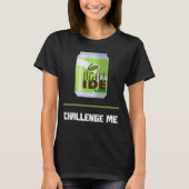 Softwareontwikkelaar Light IDE Theme Challenge Me T-shirt (Voorkant)