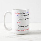 Softwareontwikkelaar PC Coffee Drink Coding E Koffiemok (Links)