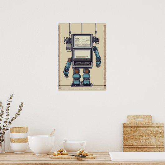 Softwareontwikkelaar programmeur codering Tech Gee Poster (Keuken)