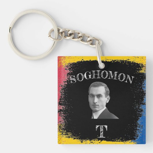 Soghomon T sleutelhanger (voorkant)