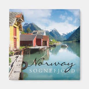 Sognefjord landschap in Noorwegen Magneet
