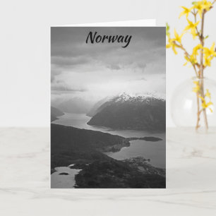 Sognefjord, Noorwegen Kaart