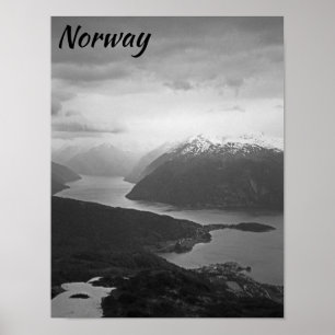 Sognefjord, Noorwegen Poster