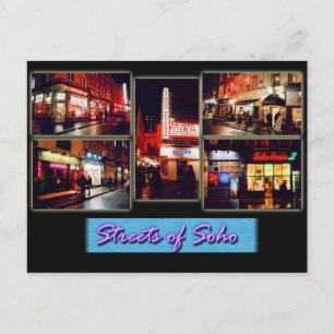 Soho london briefkaart