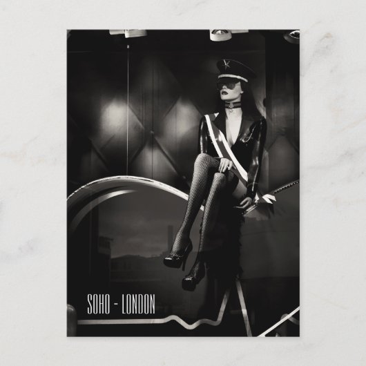 Soho, London urban, Brits Show Briefkaart (Voorkant)