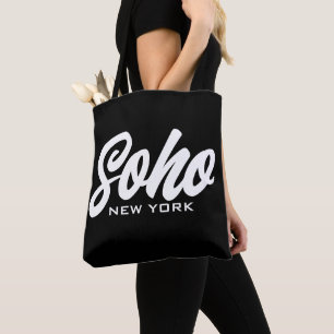 Soho New York City trendy canvas tas