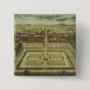 Soho of King's Square, voor 'Stow's Survey of Lond Vierkante Button 5,1 Cm