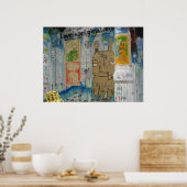 Soho Street Art Poster (Keuken)