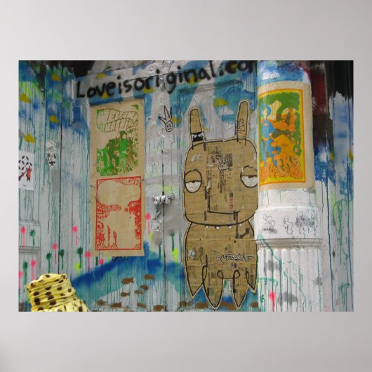 Soho Street Art Poster (Voorkant)