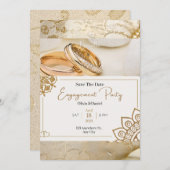 Sohoe Ultra Elegant Wedding Invitation (Devant / Derrière)