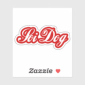 SOI DOG STICKER (Vel)