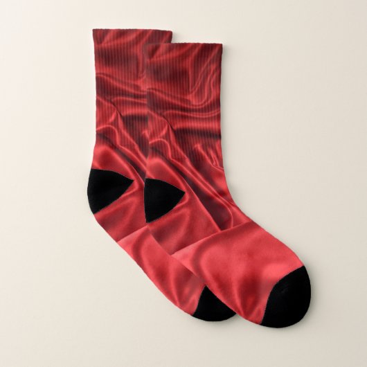 soie rouge (Paire)