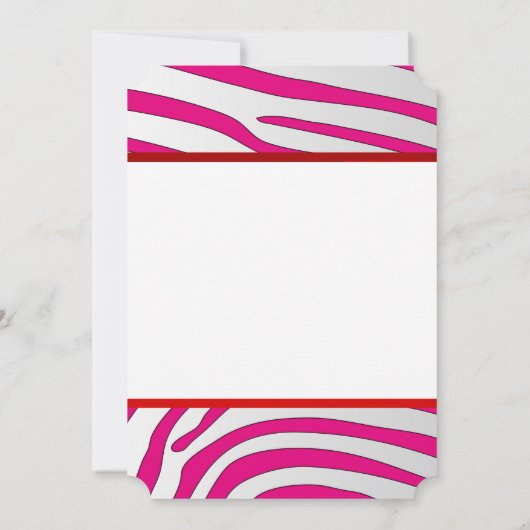 Soignée Fête Cheetha Invitation Anniversaire 6 (Dos)