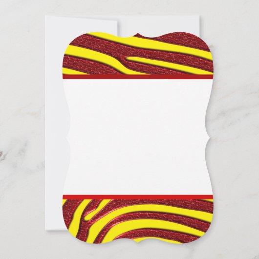 Soignée Fête Cheetha Invitation Anniversaire 7 (Dos)