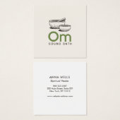 Soigner le son Tibetian Chanter Bowls (Devant & derrière)