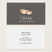 Soigner le son Tibetian Chanter Bowls (Devant & derrière)