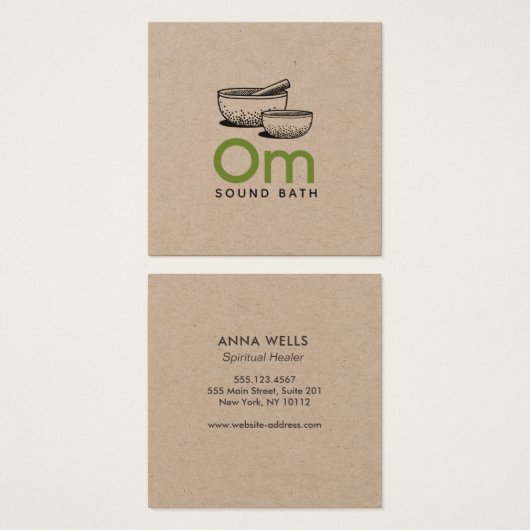 Soigner le son Tibetian Chanter Bowls (Devant & derrière)