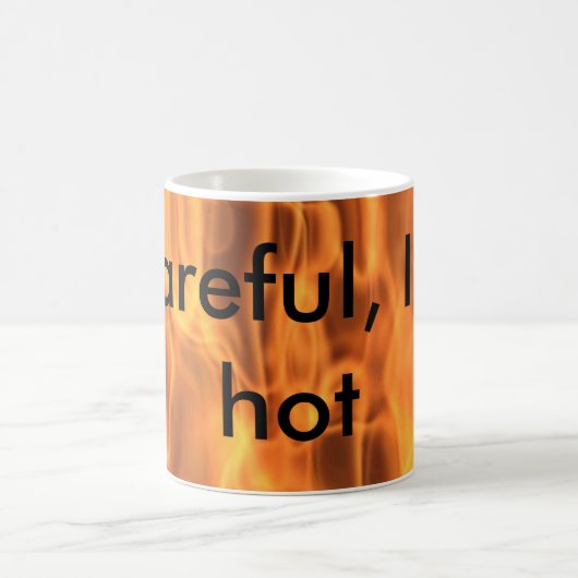 Soigneux je suis tasse chaude (Centre)