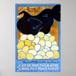 Soignons la basse-cour ~  Frans WW1. Poster