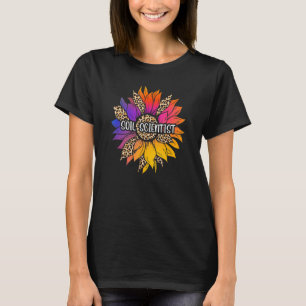 Soil Scientist Sunflower Relatie Sunflower T-shirt