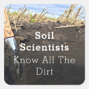 Soil Scientists kennen alle vuil - Sticker