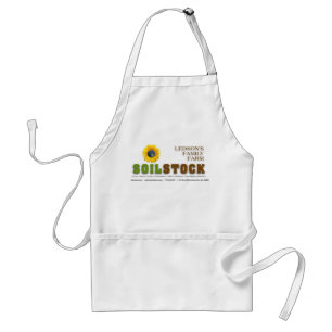 Soil stock - Ledson's Family CSA Boerderij Apron Standaard Schort