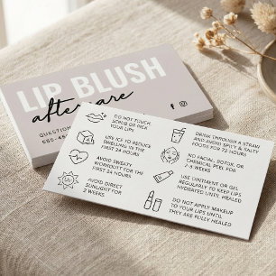 Soins après-traitement Tatouage Blush Lèvres Crème