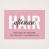 Soins après-vente des extensions de cheveux rose m (Devant)