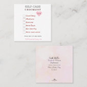 SOINS - CARTE SANTÉ ET BIEN-ÊTRE (Devant / Derrière)